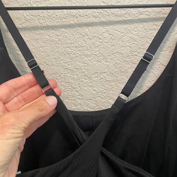 Black Athletic Dress with Shorts and Pockets Size Small - Picture 4 of 5